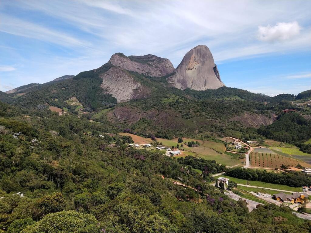 Apart Hotel Vista Azul - Hospedagem Nas Montanhas Domingos Martins Exteriör bild
